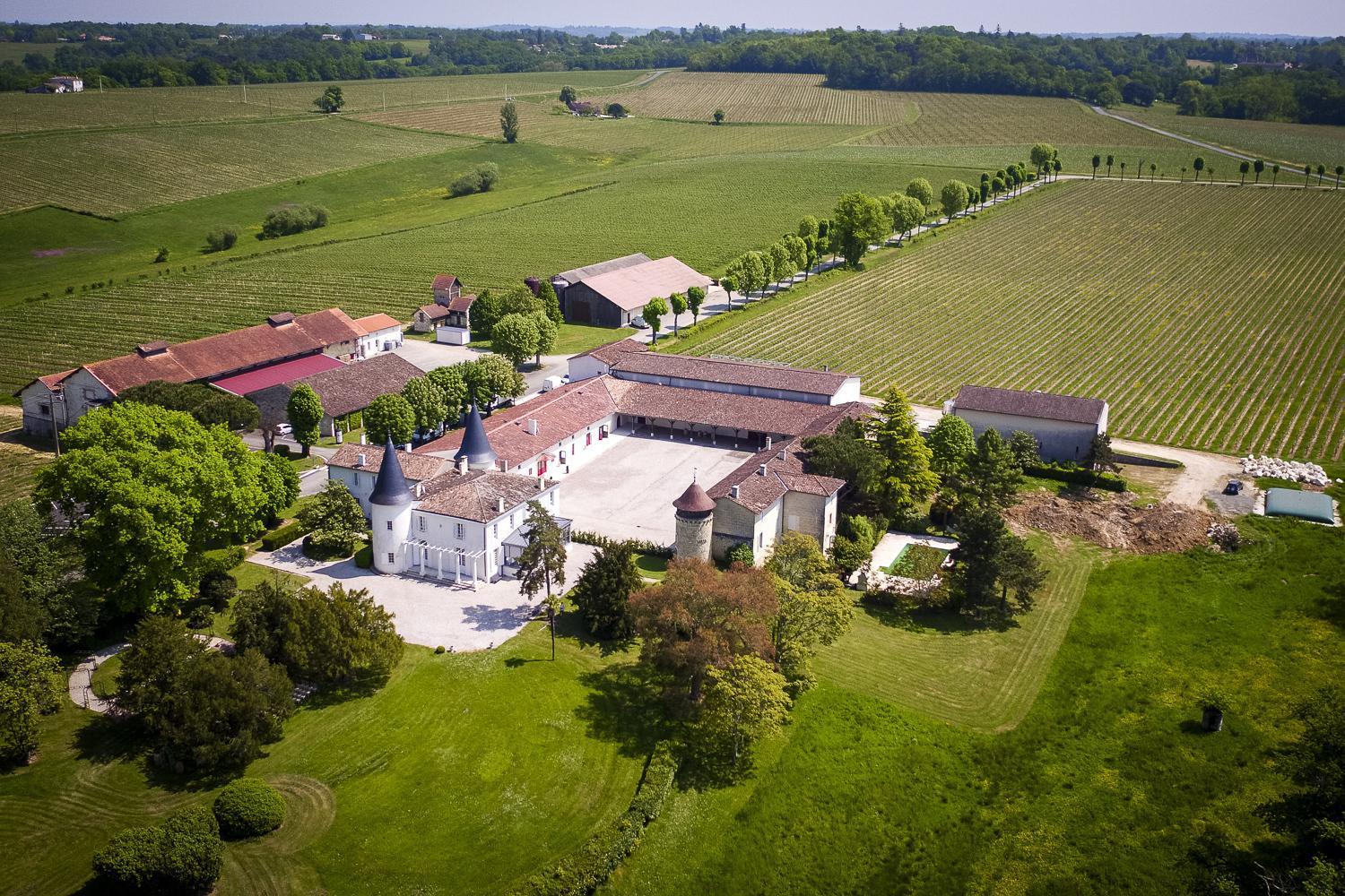 Chambres D'Hotes Du Chateau De Seguin Lignan-de-Bordeaux Eksteriør billede